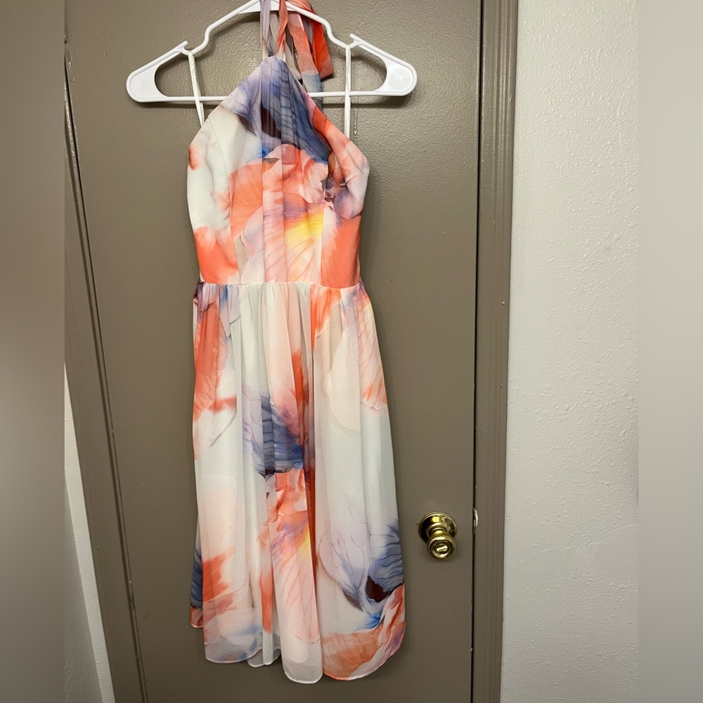 White House Black Market Floral Dress